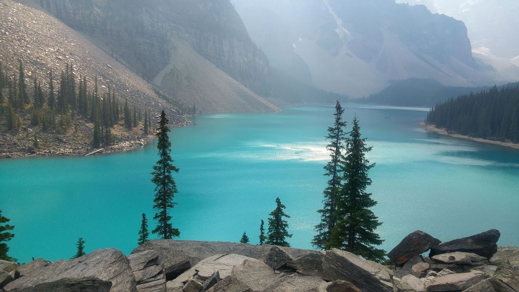 moraine lake parc de banff