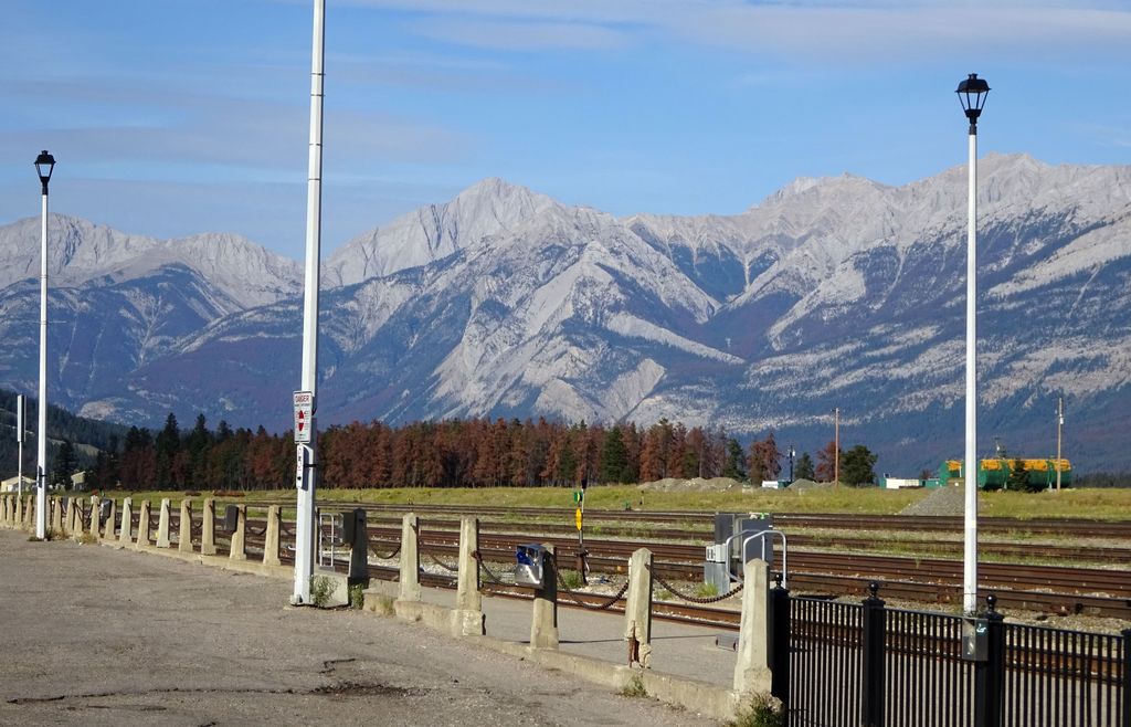 quai de gare à jasper ville