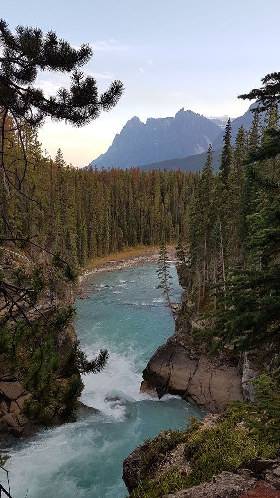 upper sunwapta falls