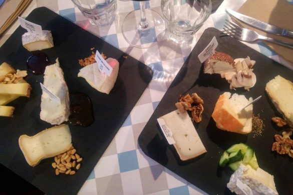 assiette degustation fromages l'instant fromages rue sainte helene