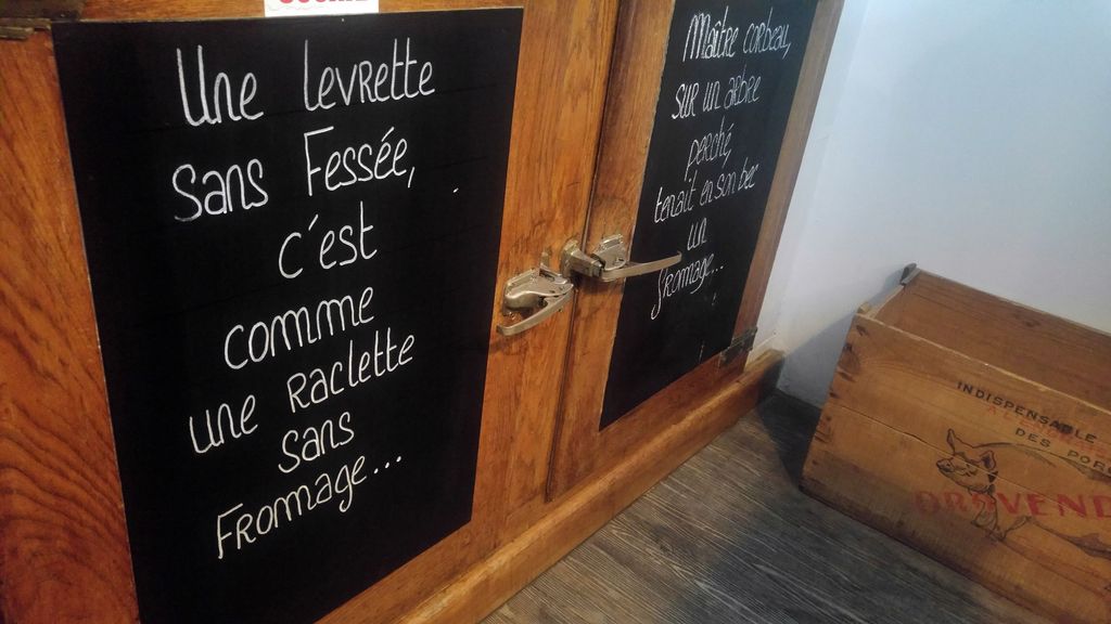 une levrette sans fessee, raclette sans fromage