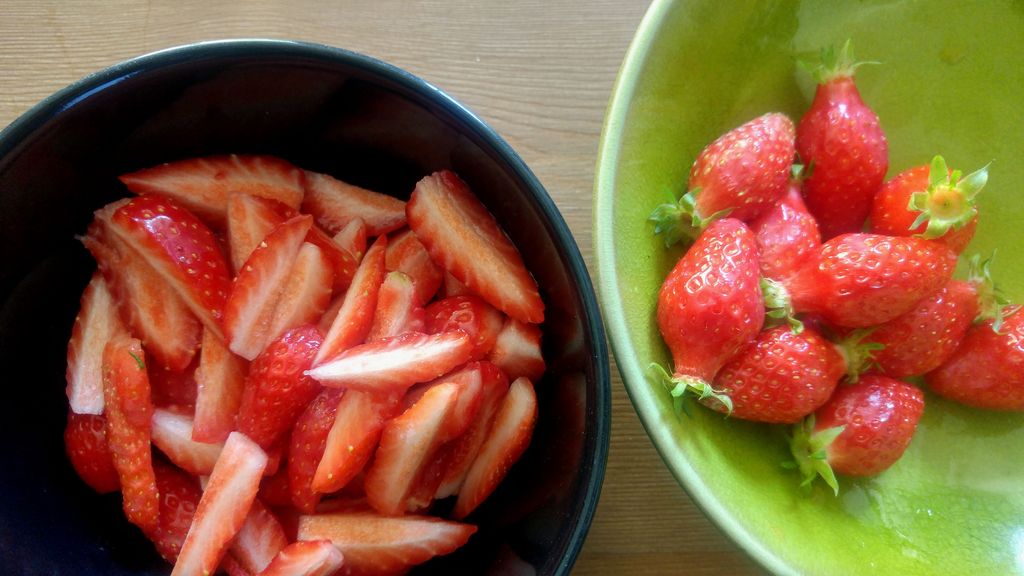 recette avec des fraises