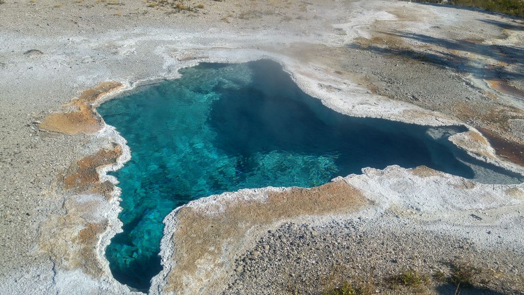 eau bouillon parc de yellowstone