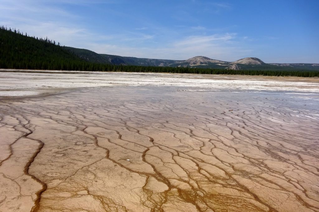 grand prismatic de près