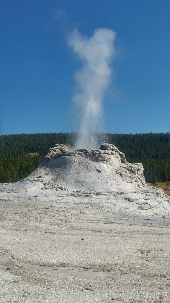 jaillissement de geyser usa