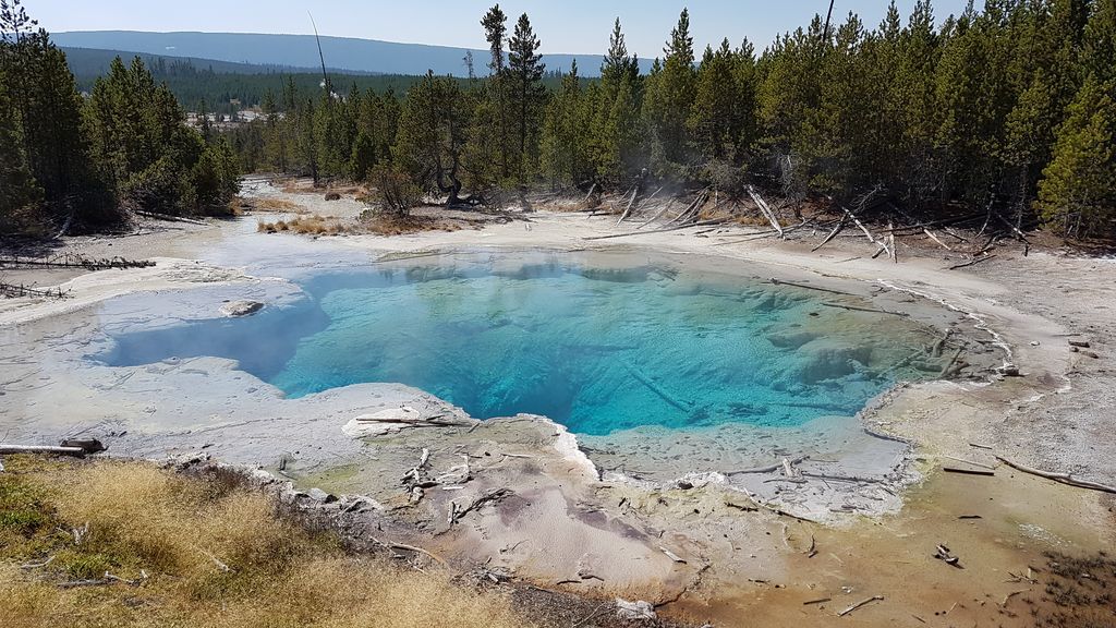 randonnée yellowstone usa