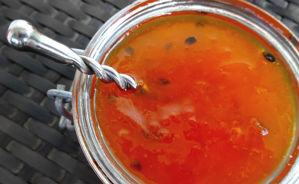 recette allégée confiture d'abricot et passion