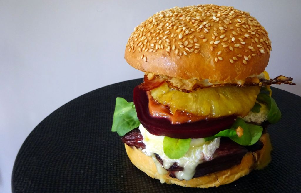 recette de burger australien