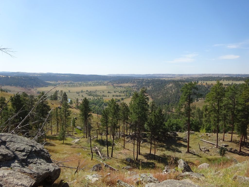 vue depuis devil's tower