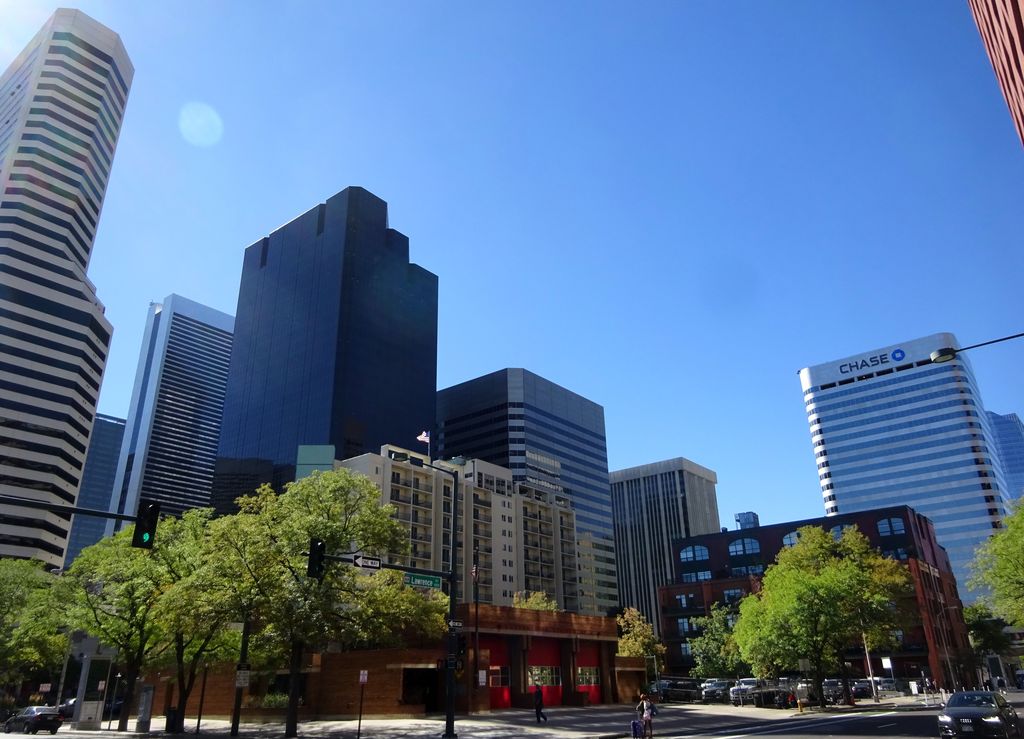 denver skyline quartier financier