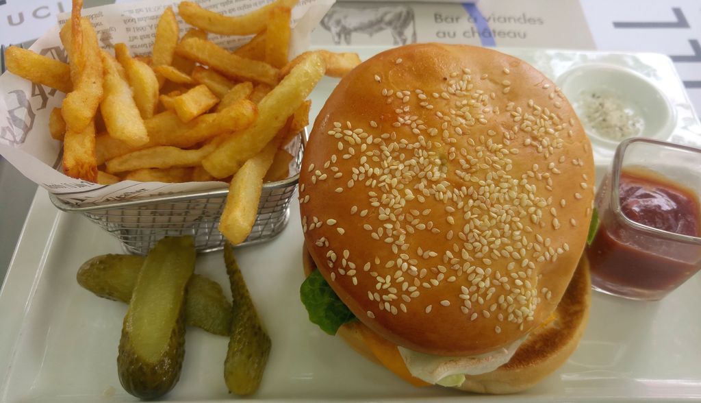 le grill du chateau burger maison