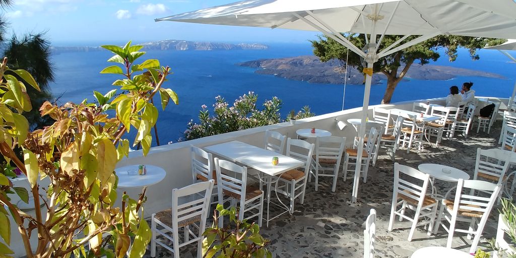 bar avec vue fira