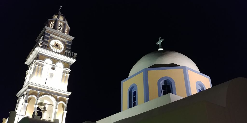 fira night santorin