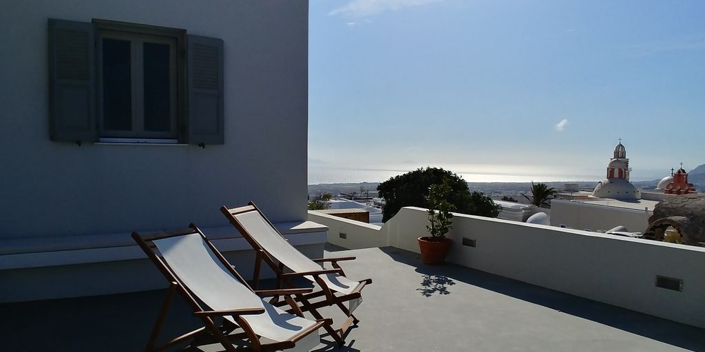 terrasse santorin