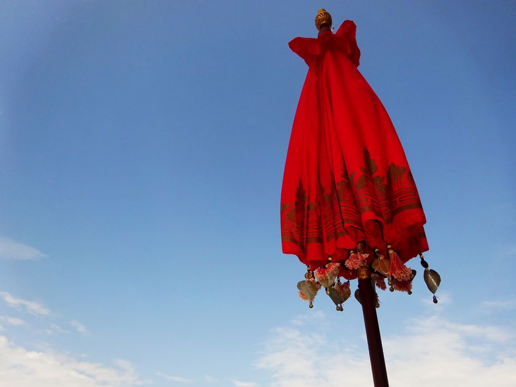 bali plage parasol