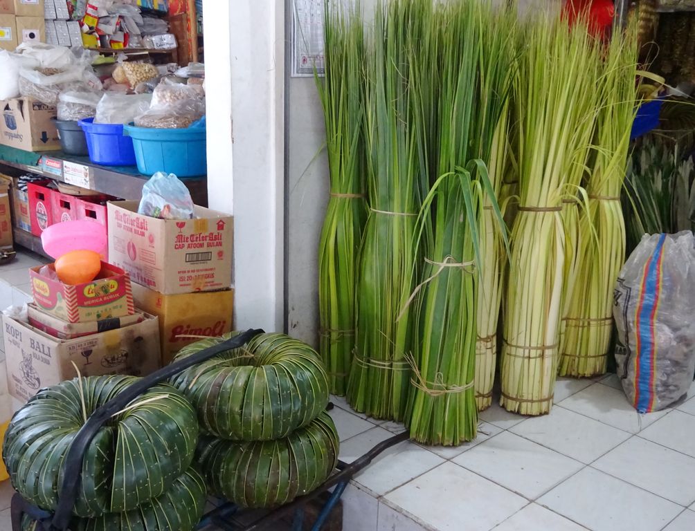 marché sanur offrandes