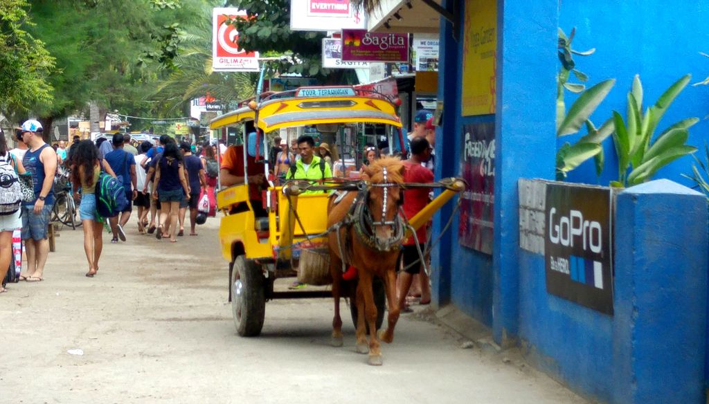 comment circuler a gili trawangan