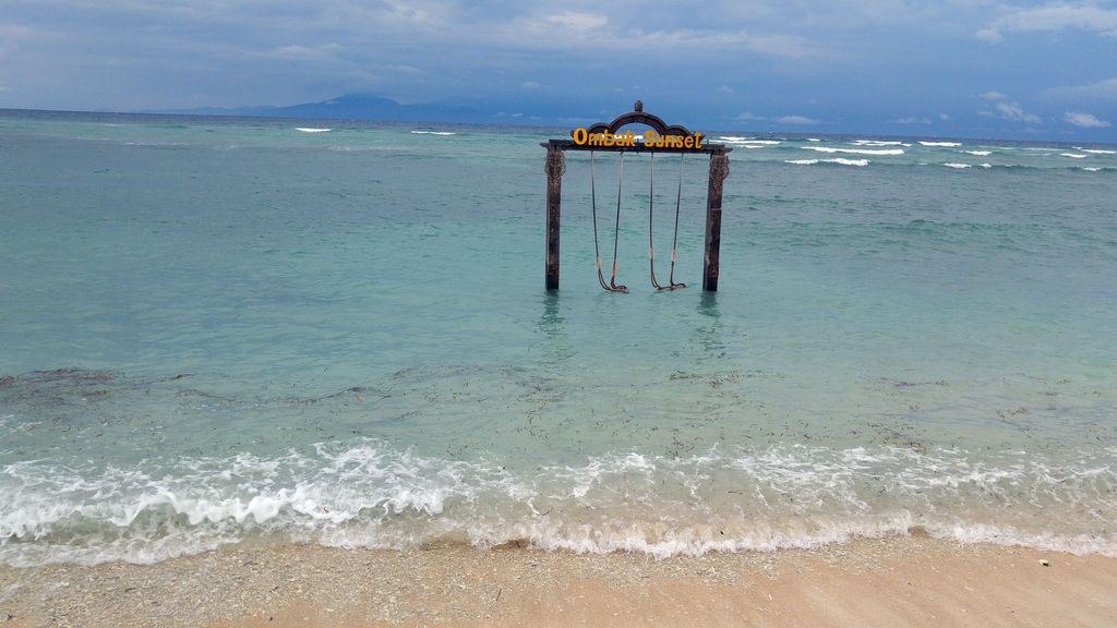 ile de gili trawangan indonesie