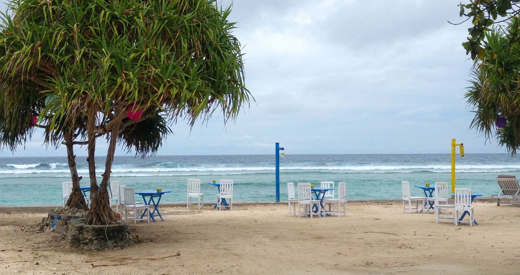 restaurant de plage gili trawangan