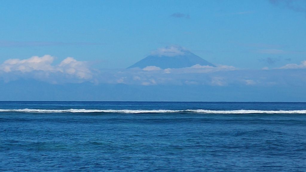 vue sur mont rinjani lombok