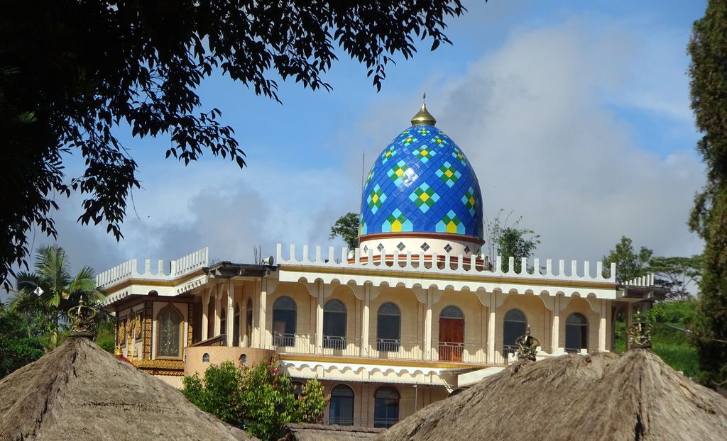 mosquee prs du lac bratan a bali