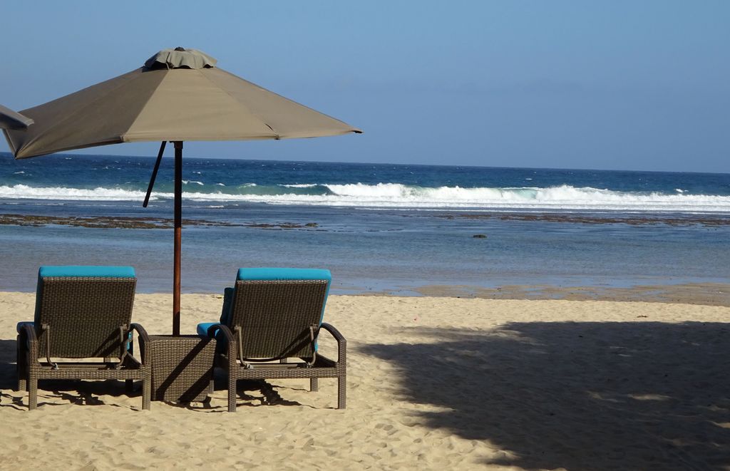 transat sur plage de nusa dua