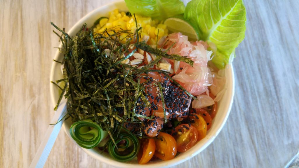 poke bowl a blue point beach bali