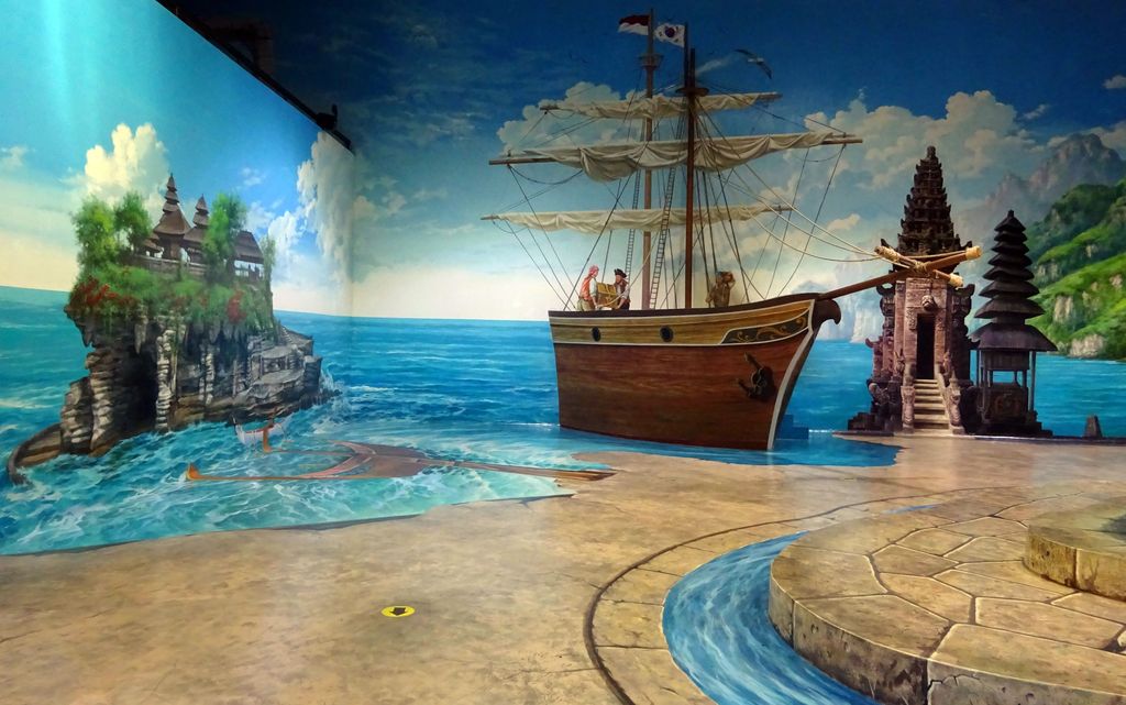 faus bateau pirate du dmz 3d museum