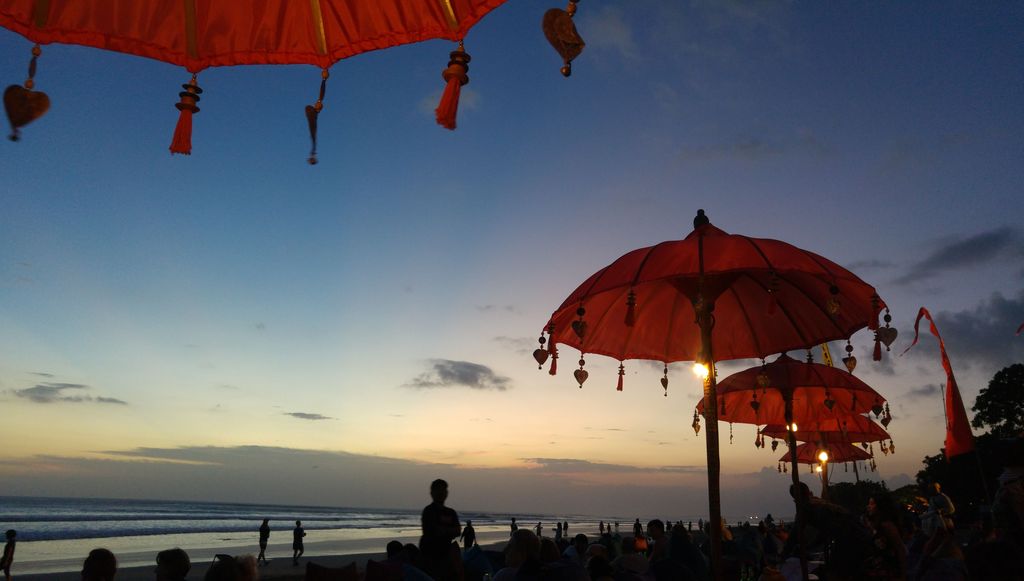 coucher de soleil a seminyak