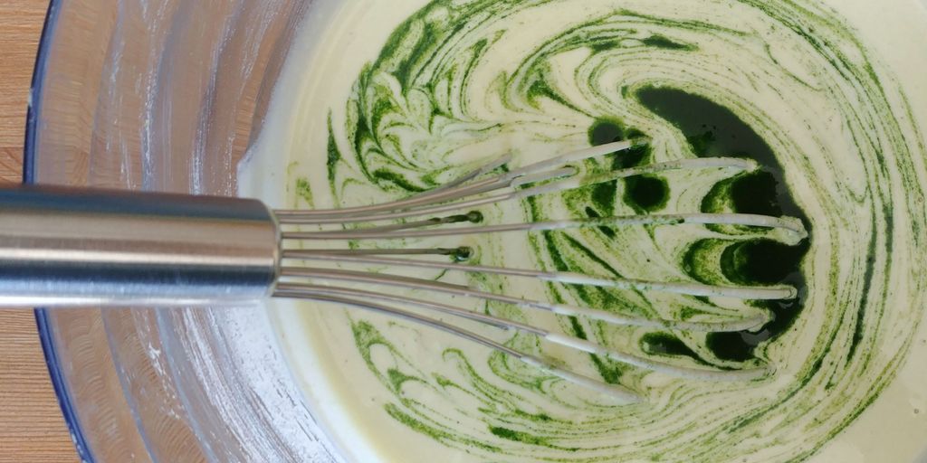 pate a crepe avec colorant vert