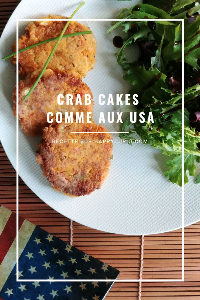 fiche recette des crab cakes