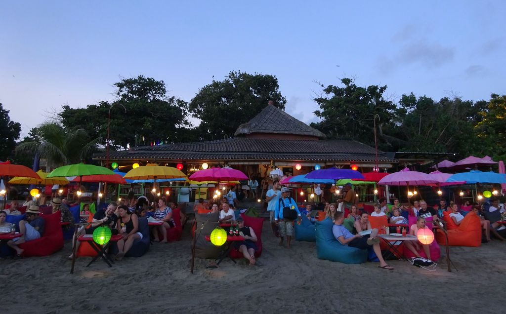 cocktail sur le plage de seminyak