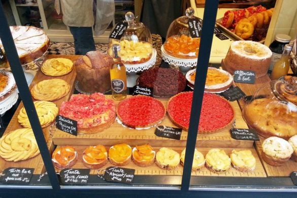 gateaux en vitrine de sebastien bouillet