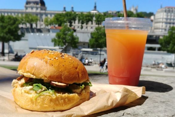 pique nique sur les quais du rhone