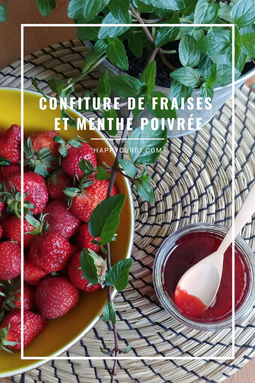 fiche recette de confiture de fraises