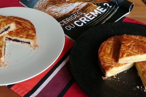 crème ou cerise, les 2 gâteaux basques