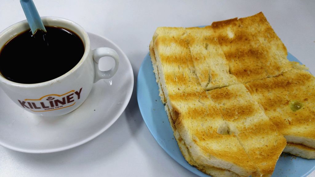 kaya toast chez killiney a singapour