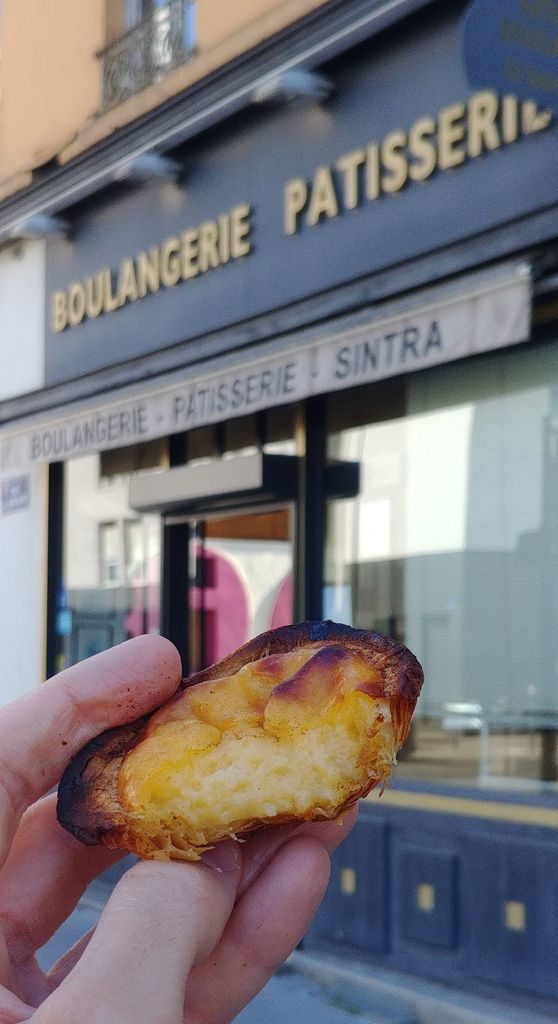 pastel de nata de la boulangerie sintra