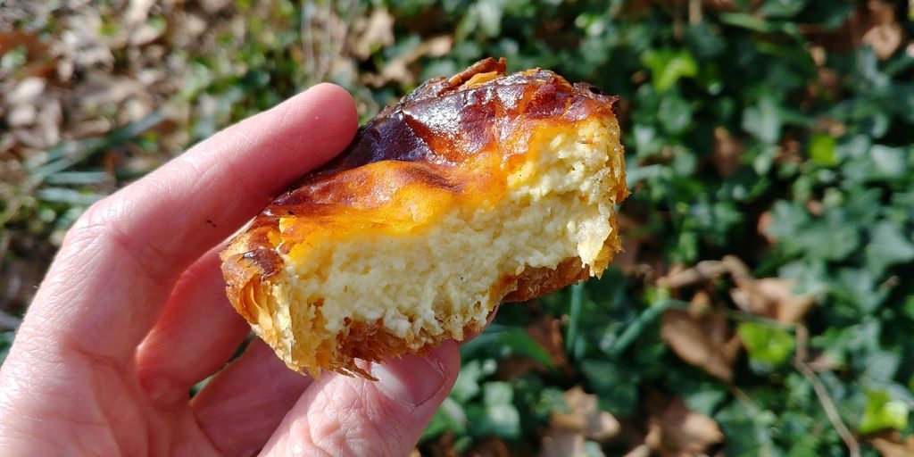 intérieur du pastel de nata de la maison dias