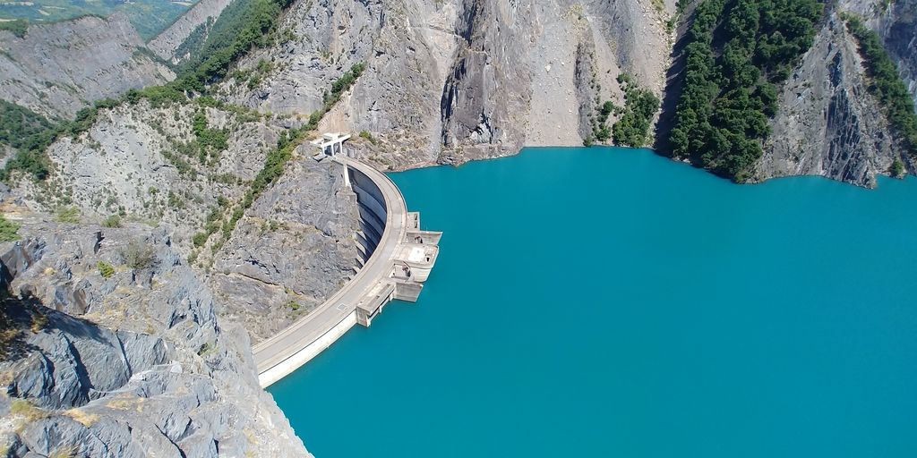 barrage du lac de monteynard