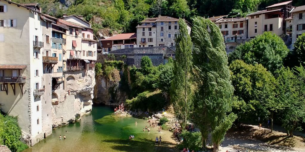 berges de pont en royans