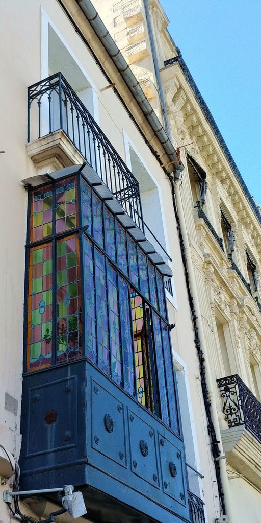 balcon vitrail a sete