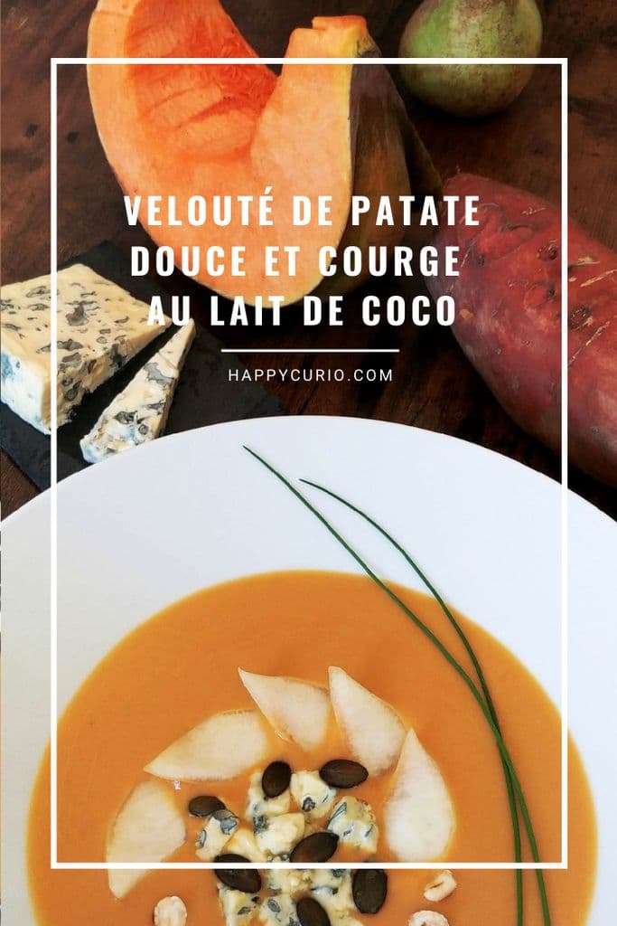 velouté de patate douce et courge