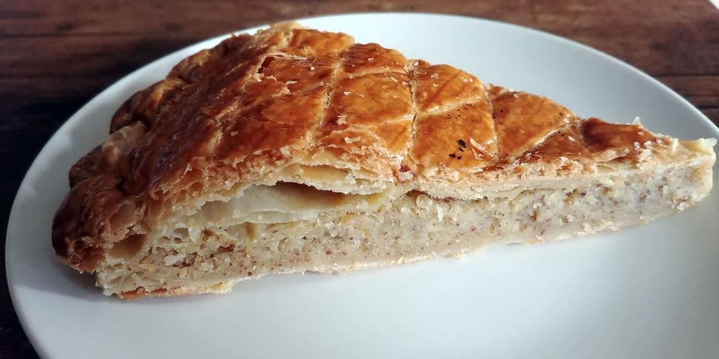 On ne pouvait pas le rater. J'aime la galette des rois avec du