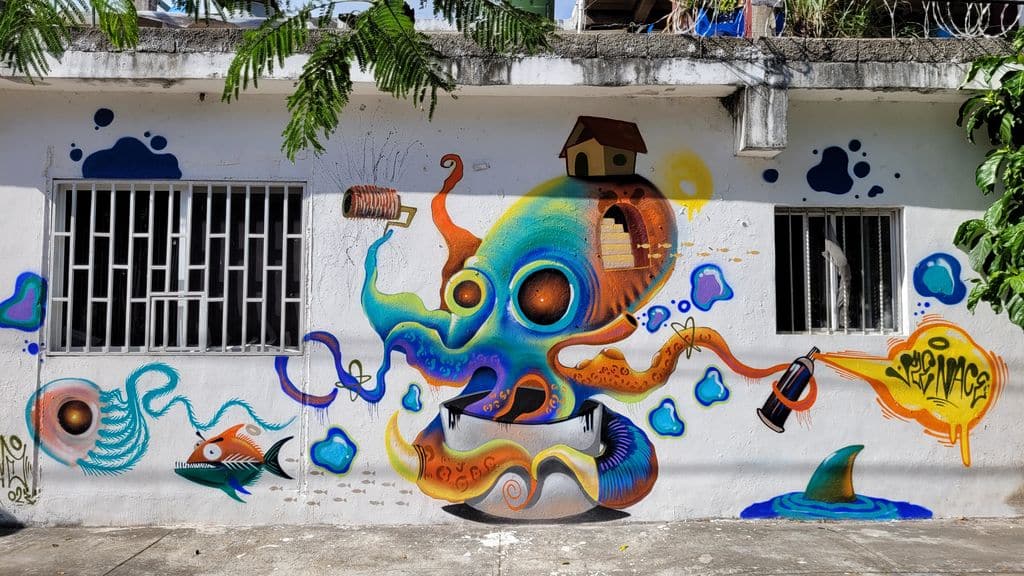 playa-del-carmen-street-art-poulpe
