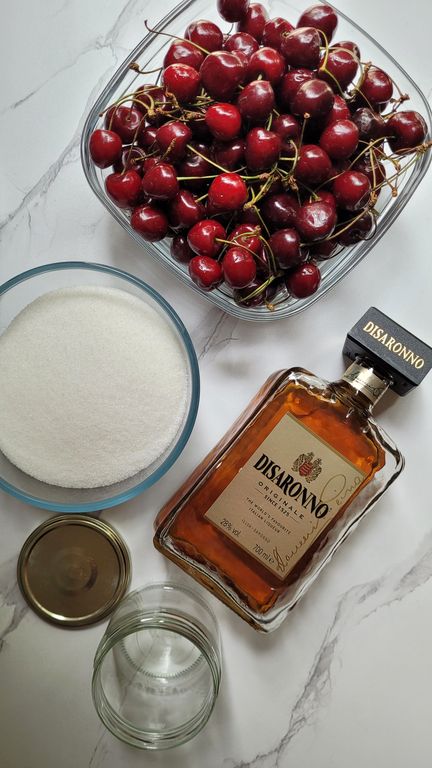 recette-confiture-cerise-amaretto